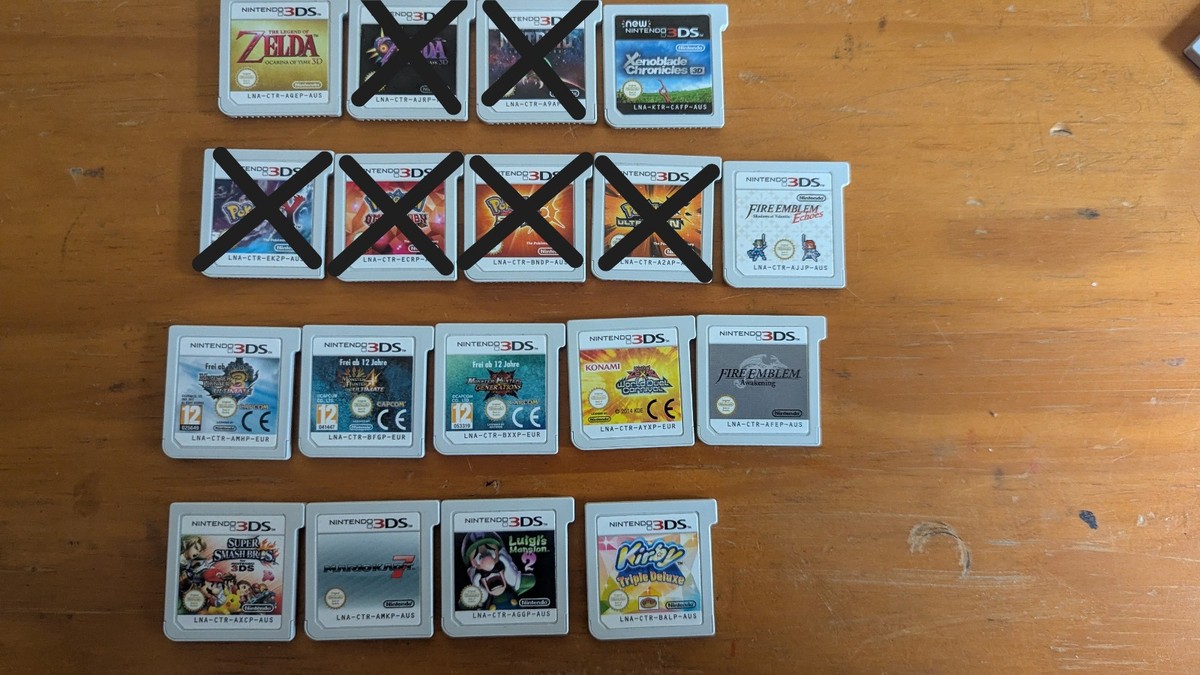 ニンテンドー3DSソフト30点セット Nintendo 3ds games bundle (All Cartridge Only, All working) | eBay
