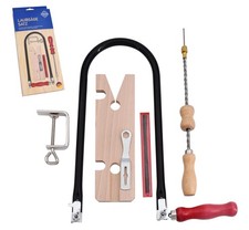 Pebaro Laubs&auml;ge-Set, 12-Teilig, mit Drillbohrer, Komplettset
