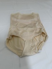 New Women  s High-Waist Body Panty Beige Firm Control Slimming Shapewear L