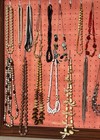Vintage Costume Jewelry - 38 Necklaces, Earrings, Bracelet, Gitano Watch, Misc. — photo 2