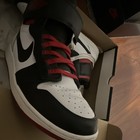 Jordan Air Jordan 1 FlyEase High Top Sneakers Gym Red Black Toe CQ3835-106 — photo 2
