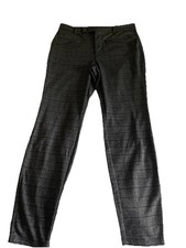 Simply Vera Vera Wang Pants Womens Large Plaid Skinny Fit Workwear Office