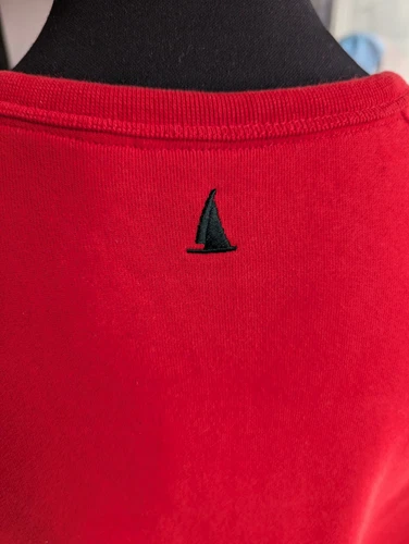 Sudadera MUSTO Evolution Roja Talla L - Imagen 7 de 8