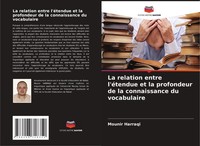 La Relation Entre L'éTendue Et La Profondeur De La Connaissance Du Vocabulaire