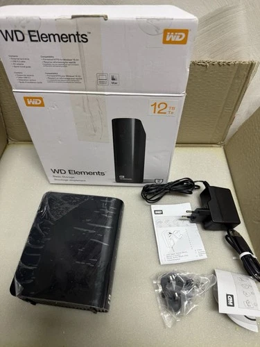 14 Hard Disk WD Elements 12 TB desktop esterno USB 3.0 WD120EDAZ 11F3RA0