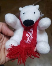 Coke Classic Polar Bear Small Plush Coca Cola