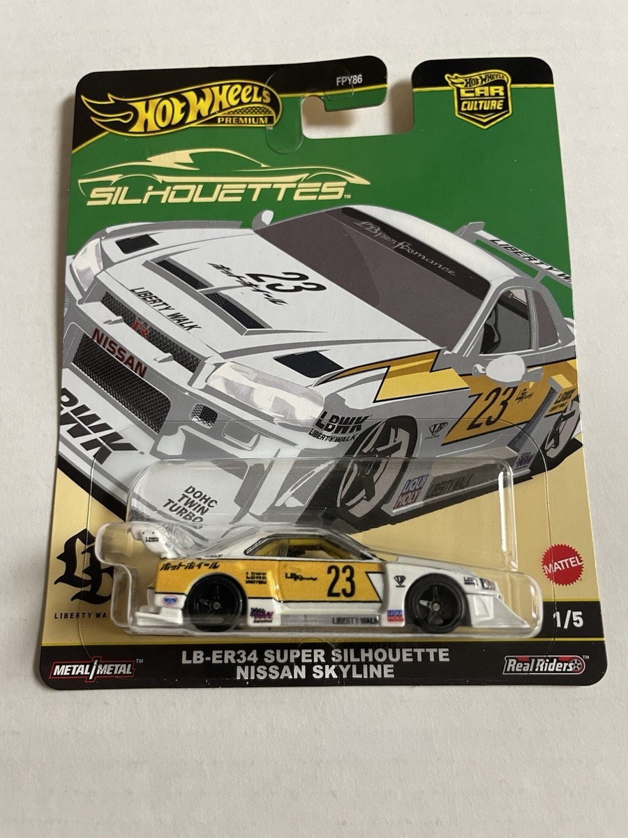 ミニカー Hot Wheels LB-ER34 Super Silhouette Hot Wheels Premium Car Culture Silhouettes LB-ER34 Super
