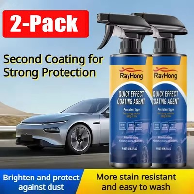 Car Coating Spray,Quick Effect Coating Agent,Car Scratch Wax Polish Spray Liquid