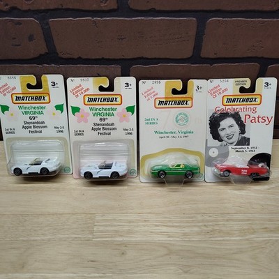 Matchbox cars Patsy Cline Shenandoah Apple Blossom 1996 1997 NEW vintage