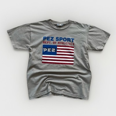 Vintage 1997 PEZ Candy Shirt Youth Boys Large Pez Sport 90s