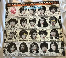 💥 Rare Find! The Rolling Stones - Some Girls 1978 Original 1st Press PROMO Copy