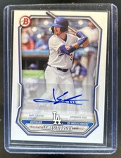 2026 Bowman James Tibbs III Prospect Retail Auto Autograph #BPA-JT Dodgers