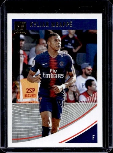 2018 Panini Donruss Kylian Mbappe #53 PSG