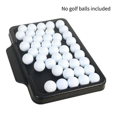 Golf Ball Tray Organizer Service Box for Indoor Outdoor Yard Driving Range
