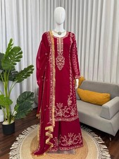Wedding Indian Suit Salwar Kameez Party Wear Designer Pakistani Dress Bollywood
