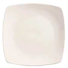 World Tableware 840-468S Porcelana 10.25" Square Coupe Plate - 12 / CS