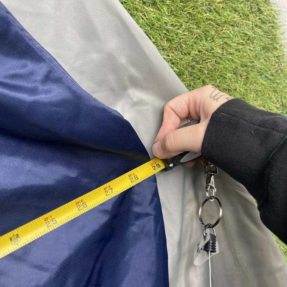 Vintage Seattle Mariners Starter Jacket Mens 3XL Diamond Collection Satin Snap - Image 4 of 4