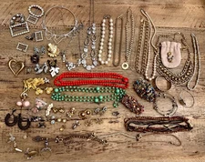 Costume Jewelry Lot Cora Gerry’s Parkland Chaps Napier Trifari Erica Lyons Misc