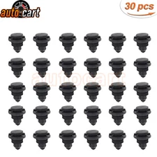 30Pcs Side Skirt Push-on Type Retainer Clip For SUBARU 909140055 with Sealer