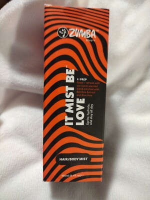 ZUMBA Beauty It Must Be Love Hair & Body Mist 5.1oz. NEW!  FREE SHIPPING!