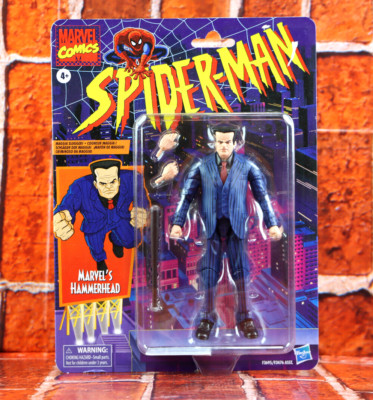 Marvel Legends Hammerhead Retro Spider-Man Hasbro 6'' Action Figure