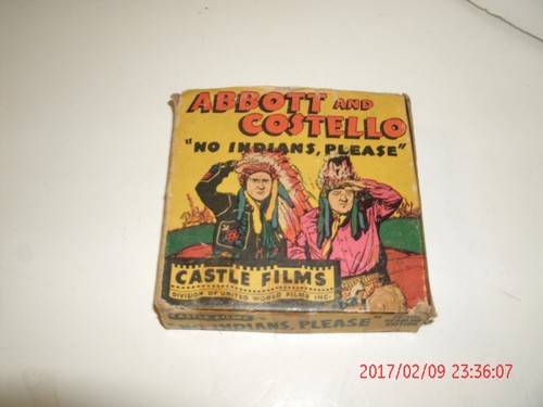 16MM ABBOTT AND COSTELLO CASTLE FILMS