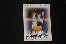 ANDY ASHBY 1996 LEAF SIGNATURE GOLD CERTIFIED SIGNED AUTOGRAPHED CARD