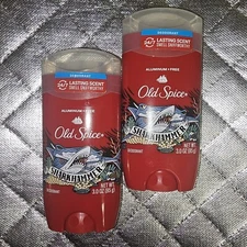 Old Spice Sharkhammer Aluminum Free Deodorant 3 oz Lot Of 2