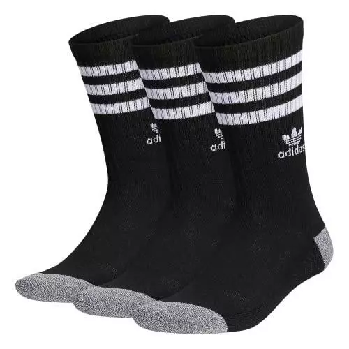 Adidas originals black best sale socks