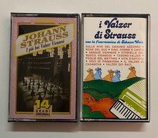 mc Valzer viennesi Strauss musicassette NUOVE classica Johann Wein