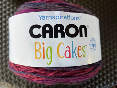 New Caron Yarnspirations Big Cakes Cherry Compote Yarn  10.5oz/300 g
