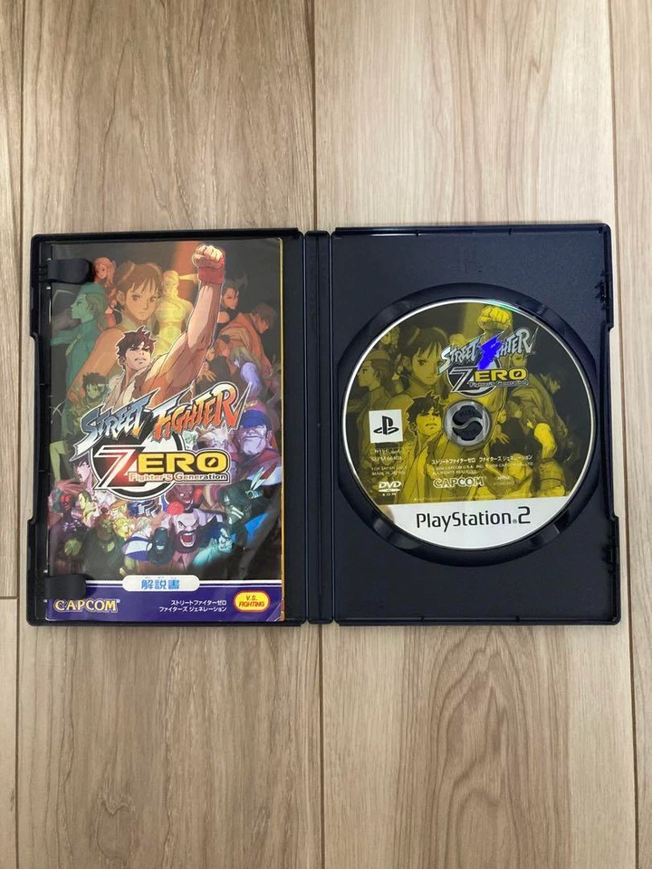 PS2 Street Fighter Zero: Fighters Generation the best Japan Soft Tested Used - Image 2 of 3