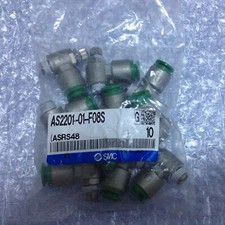 1Bag/10pcs New SMC AS2201-01-F08S Throttle valve FREE SHIPPING