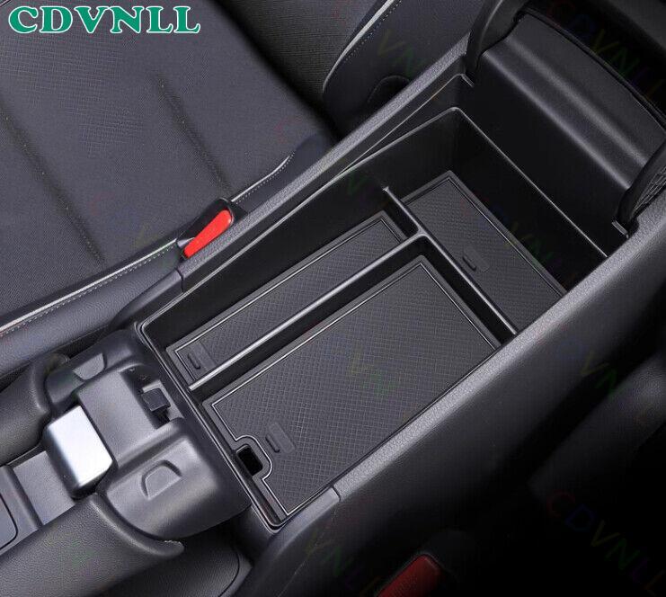 Central Cigarette Lighter Storage Box For Honda HR-V HRV 2023-2024 Bright  Black