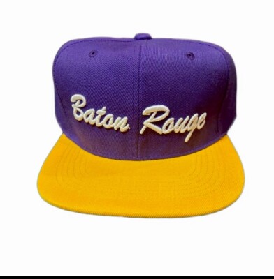 Baton Rouge LSU Style Hat SnapBack | eBay