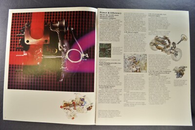 1984 Ford Escort Brochure Turbo GT Hatchback LX GL L Wagon
