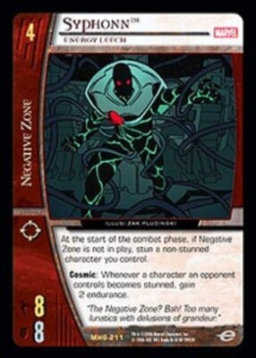 VS System: Syphonn, Energy Leech [Played] Marvel Heralds of Galactus ...