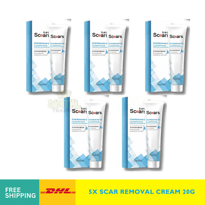 5x Scar Removal Cream Stretch Marks Burn Scald Repair Acne Cesarean Bites Treatm