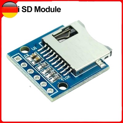 Micro SD TF Card 5V 3.3V Memory Shield Module for Arduino DIY Kit (Mini SD)