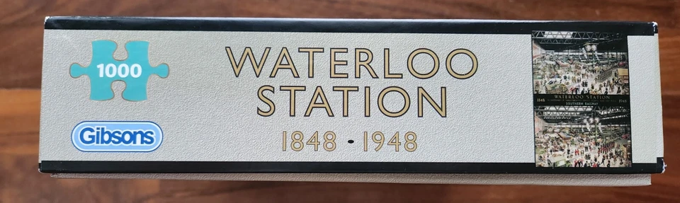 Puzzle 1000 pezzi Originale Waterloo Station - Gibson Produzione UK, Sigillato - Immagine 2 di 4