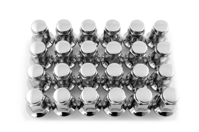 New Chrome Lug Nuts 24pc fits Ford Expedition F-150 Lincoln Mark LT Navigator - Image 3 of 3