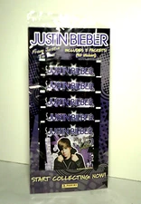 Panini Justin Bieber Sticker Collection 2010 NEW Sealed 40 Stickers 5 Packs