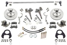 Steering Brake Kit37-41 Spindleschromefits 48 Ford Axle5x4 34 Pattern