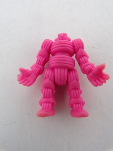 80's Popy Bandai JAPAN Kinnikuman Kinkeshi Hot Pink M.U.S.C.L.E. Keshi