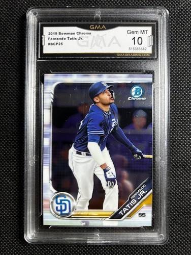 2019 Bowman Chrome Prospects Fernando Tatis Jr #BCP-25 PSA 10 GEM MT Rookie RC