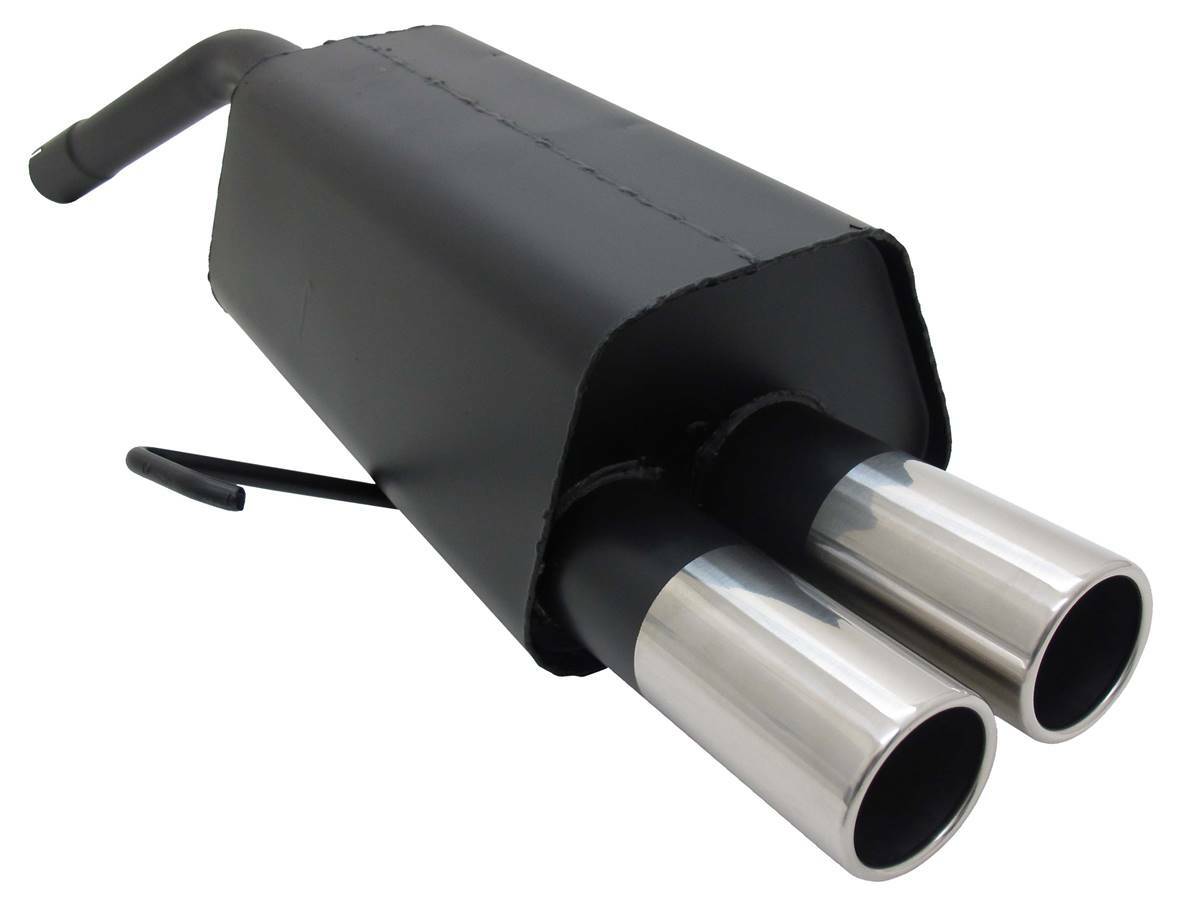 Silencieux echappement Alfa Romeo 156 pour remplacer un pot rouille avec embout 2x76mm
