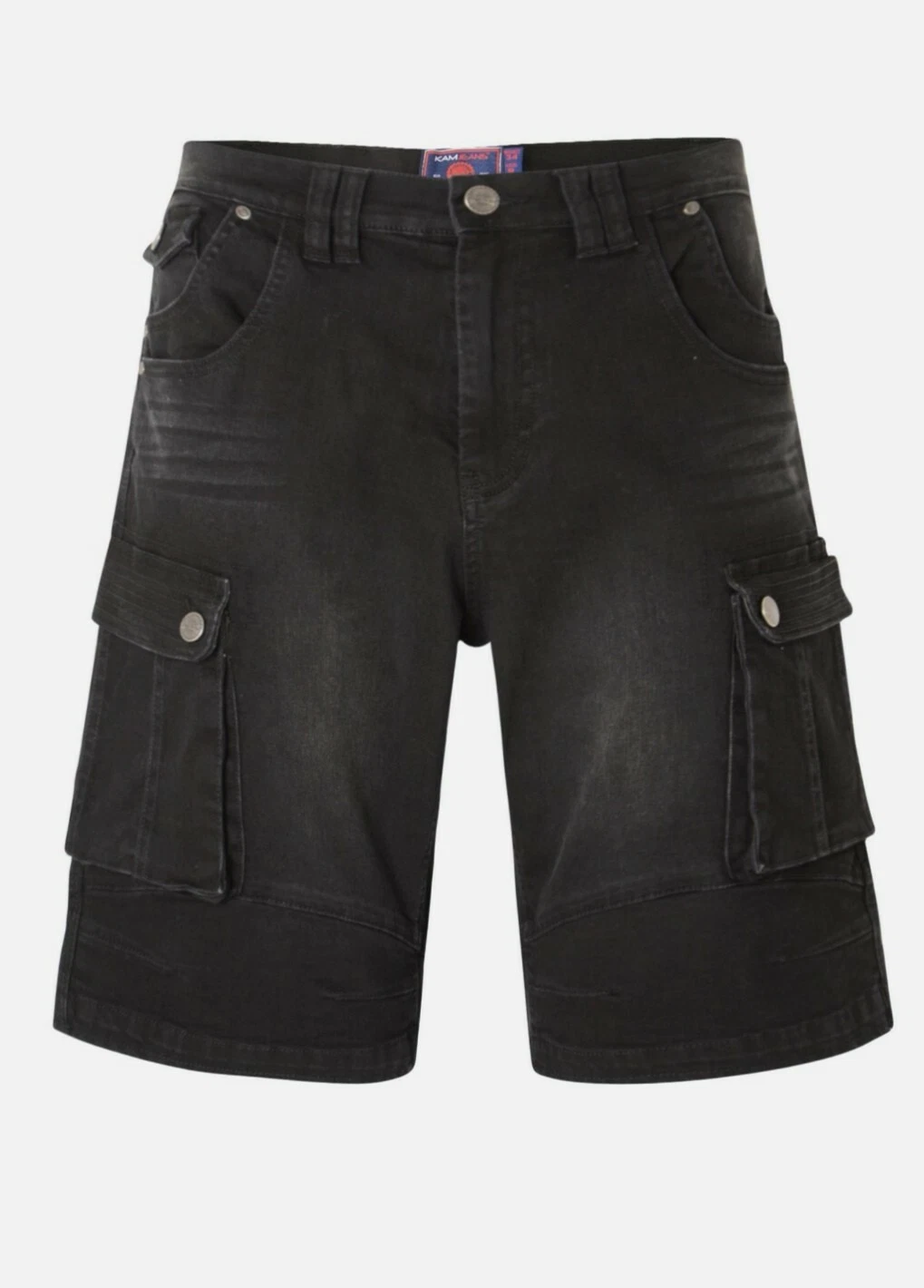 KAM NEW IVAN BLACK USED STRETCH DENIM SHORTS 40"42"44"46"48"50"52"54"56"58"60"
Opens in a new window