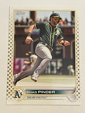 2022 Topps Baseball Gold Stars #95 - Chad Pinder - Oakland Athletics