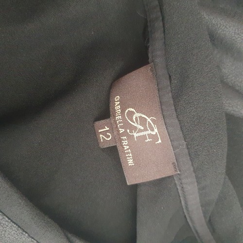 Gabriella Frattini Leather Look Y2k Camisole Top Sz 12 - Picture 8 of 8