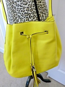 kate spade yellow bucket bag